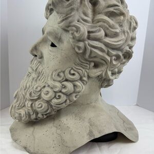 Classic Gray Bust Sculpture